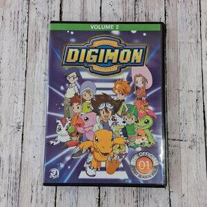 Digimon Digital Monsters The Official 1st Season Vol 2 Anime DVD Set